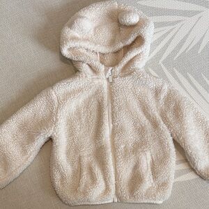 Old Navy Cream Sherpa Jacket